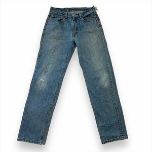 リーバイス ボトムス ブルー LEVIS 古着 メンズ W33 L36 550 ワイドジーンズ 工場番号4090