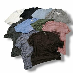 【１円スタート】Tシャツ 25着 アソート GAP アンダーアーマー プリントTシャツ 無地Tシャツ 夏物 セット まとめ売り 古着転売