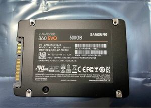 SSD 500GB 2.5インチ SATA V-NAND SAMSUNG 860 EVO 内蔵型SSD MZ-76E500