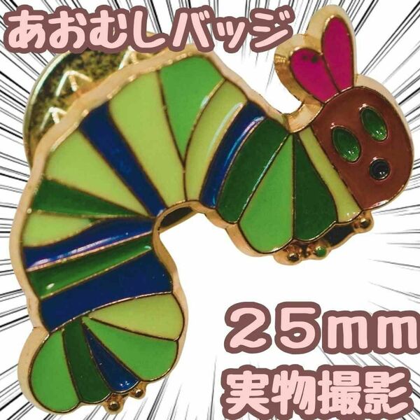 はらぺこあおむし　ピンズ　バッジ　絵本　グッズ　アクセ　コスプレ　27mm