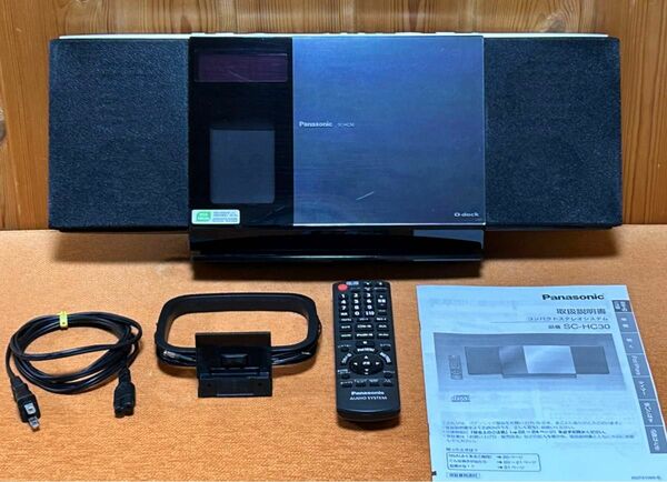 Panasonic／コンパクトステレオシステム SC−HC30