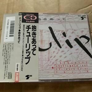 抱きあって セプテンバー(1987年録音) Primary Color Tulip/チューリップ 財津和夫 宮城伸一郎 丹野義昭 高橋裕幸 15CA-5004 CDSINGLEの画像1