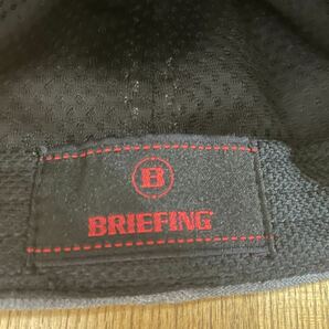 ブリーフィング キャップ グレー 灰色 BRIEFING 帽子 ゴルフの画像4