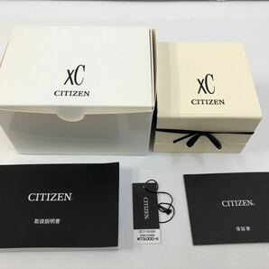 CITIZEN シチズン xC クロスシー EC1110-52A エコドライブ 電波ソーラー レディース腕時計 稼働品の画像9