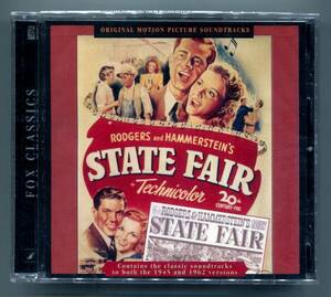 ☆送料込/ STATE FAIR / Rodgers & Hammerstein / Alfred Newman / Jeanne Crain　Dana Andrews、Pat Boone、Ann-Margret、Pamela Tiffin