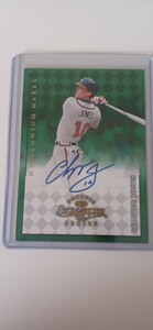 チッパージョーンズ　CHIPPER JONES 直筆サインカード