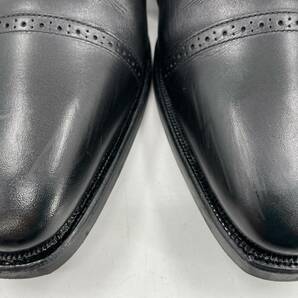□M125 ★REGAL リーガル ストレートチップ ビジネスシューズ 411R 黒 ブラック 26.5cm 革靴 メンズの画像7