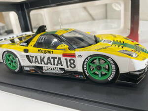 ☆ｋ-22　AUTOart 1/18 2003 JGTC GT500 Takata Dome Honda NSX #18 ◆ Ryo Michigami / Sebastien Phillipe ◆ ホンダ オートアート