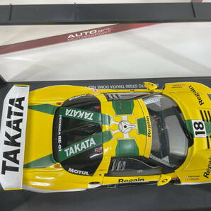 ☆ｋ-22 AUTOart 1/18 2003 JGTC GT500 Takata Dome Honda NSX #18 ◆ Ryo Michigami / Sebastien Phillipe ◆ ホンダ オートアートの画像2