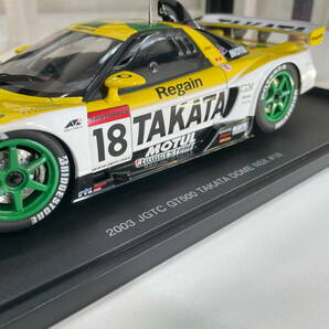 ☆ｋ-22 AUTOart 1/18 2003 JGTC GT500 Takata Dome Honda NSX #18 ◆ Ryo Michigami / Sebastien Phillipe ◆ ホンダ オートアートの画像4