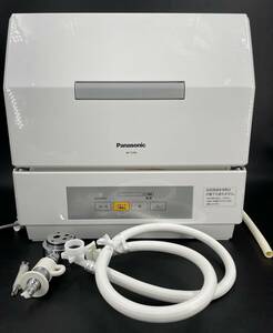 □M128 Panasonic パナソニック 電気食器洗い乾燥機 プチ食洗 食洗機 NP-TCR4-W ホワイト 2021年製 前開きドア 4コース 庫内容積:約24L