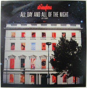 英ニューウエイブ、オルターナティブ　ストラングラーズ　12”　 All Day And All Of The Night　ピクチャースリーブ　1987年
