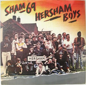 英 パンク　シャム 69　12“　Hersham Boys　ピクチャー・スリーブ　1979年