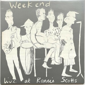 英 インディーポップ、クールジャズ、スムーズジャズ　ウィークエンド　LP（ミニ・アルバム） Live At Ronnie Scotts　1983年