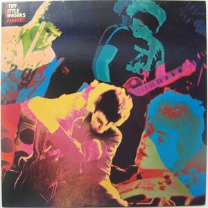 英 パンク　スティッフ・リトル・フィンガーズ　LP　ライブ盤　Hanx!　1980年
