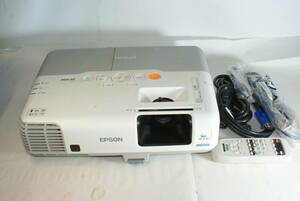 EPSON 高輝度液晶プロジェクター EB-910W 3200lm USBディスプレー対応機種　ランプ時間191H ★HDMIケーブル付★WXGA ハイビジョン画質。