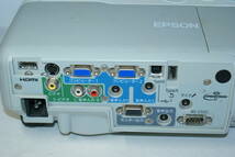 EPSON 高輝度液晶プロジェクター EB-910W 3200lm USBディスプレー対応機種　ランプ時間191H ★HDMIケーブル付★WXGA ハイビジョン画質。_画像5