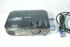 EPSON 高輝度 液晶プロジェクター EH-TW400 2600lm★ リモコン付★ HDMI端子　WXGAパネル　ハイビジョン画質。