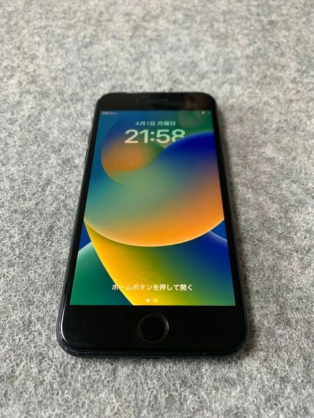 中古 国内版 simフリー iPhoneSE 第3世代128GB ミッドナイト色