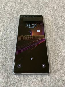 美品 simフリー ソニーXPERIA1 III SO-51B 12GB 256GB グレー色