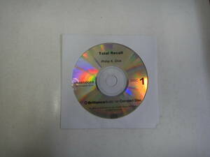 なP-１０５　Total Recall　Philip K. Dick　BrillianceAudio on Compact Disc　CD１枚