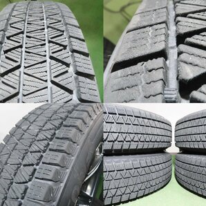 4本 社外 16インチ 5.5J +20 5H PCD 139.7 スタッドレス ブリヂストン ブリザック DM-V3 2022年 175/80R16 スズキ ジムニー JB64W JB23Wの画像10