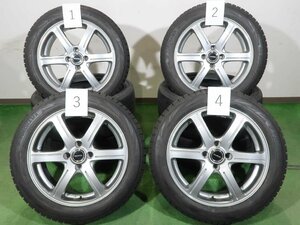 4本 バルミナ 16インチ 6J +42 4H PCD100 スタッドレス ヨコハマ アイスガード IG70 2021年 175/60R16 アクア X-URBAN イグニス クロスビー