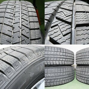 4本 社外 16インチ 6.5J +39 5H 114.3 スタッドレス ダンロップ WINTERMAXX 03 2022年 205/65R16 ヤリスクロス カムリ エスティマ 平面座の画像10