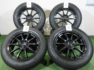 4本 社外 18インチ 7J +40 5H 114.3 スタッドレス TOYO ウインタートランパス TX 2022年 225/60R18 トヨタ クラウン クロスオーバー 球面座