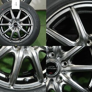 4本 社外 16インチ 6.5J +53 5H PCD 114.3 ラジアル 未使用 GOODYEAR EfficientGrip ECO 2023年 205/60R16 ノア ヴォクシー ステップワゴンの画像5