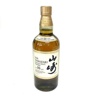 A1　未開栓　サントリー SUNTORY　山崎 10年 シングルモルト ウイスキー