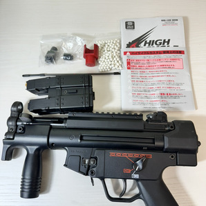 3239-05★極美品★asgk 東京マルイ 電動ガン MP5KHC 充電バッテリー電動ガンセット サバゲー※対象年令18才以上★の画像3