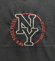 NEWYORKPRESS：半袖Tシャツ：244459：黒色：L寸_画像2