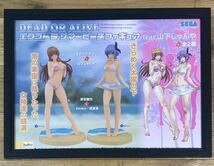 【非売品】DEAD OR ALIVE（デッドオアアライブ）エクストラサマービーチフィギュア　販促B3ポスター【イラスト元絵師：山下しゅんや】_画像3