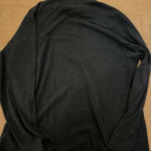 MAISON Martin Margiela ハイネックロンT 長袖Tシャツ グレー L ここのえタグ おしゃれ トップス oversize コットン カジュアルの画像2