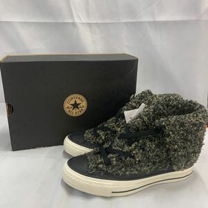 【CONVERSE】ALL STAR HOUNDER HI ボア ハイカット スニーカー グレー 灰色 24cm