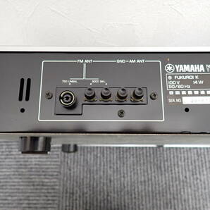 1370★ ヤマハ YAMAHA AM/FM ステレオチューナー T-7 動作未確認 ジャンク品の画像7