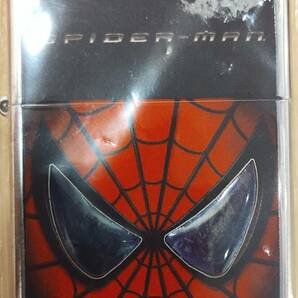 161▲限定品 ZIPPO 2002年 スパイダーマン リミテッドエディション 未使用 着火未確認 現状品の画像3