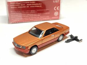 Herpa Mercedes-Benz 560SEC W126 Sクラス クーペ ツートン 1/87