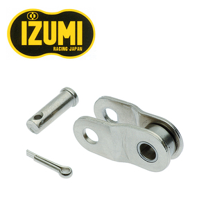 IZUMI　半コマチェーン　1/2"x1/8"　CP　BMX/ピスト/トラック/競輪/ケイリン/