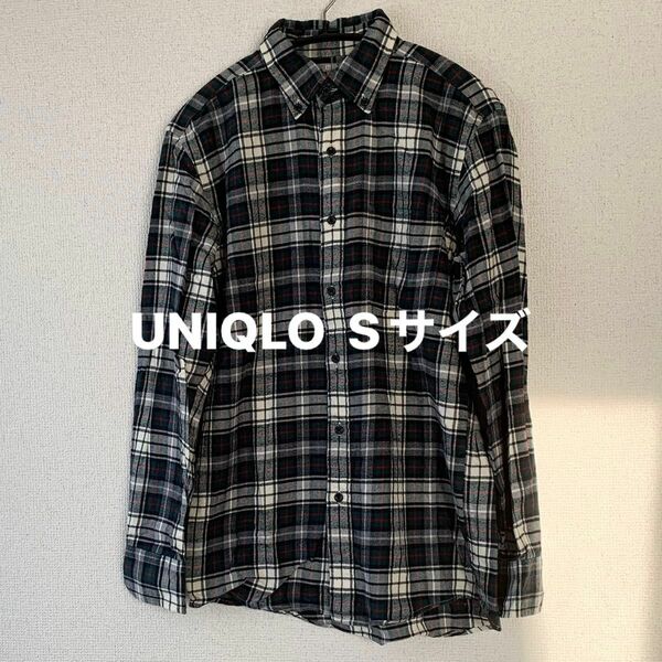 UNIQLO ボタンダウン　チェックシャツ　Sサイズ