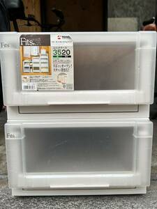 fitsu unit case drawer case 2 piece set clothes case drawer drawer direct pick ip possibility Yokohama city ..