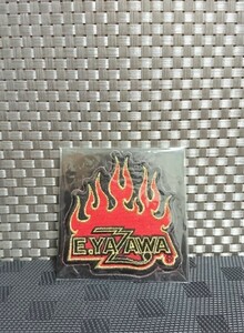 New Eye Eye Yazawa Ilon Ppen Вышивка "Logo Fire" / E.yazawa Yazawa Eikichi Emperor Emperor Eikichi Официальный официальный официальный оригинал