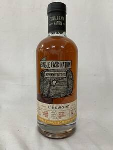 注目！【ボトラーズ　スコッチ】LINKWOOD 12年　2010-2023 シングルカスク　ネーション　700ml 55.2%