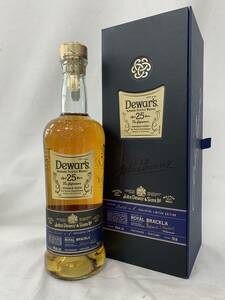 注目！【古酒　ヴィンテージウイスキー】Dewar's デュワーズ25年　ザ　シグネチャー　ダブルエイジ　750ml 40% 箱付　正規品