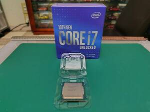 Intel Core i7-10700K (第10世代 Comet Lake/SRH72/LGA1200/3.8～5.1GHz) BX8070110700K 中古 動作品