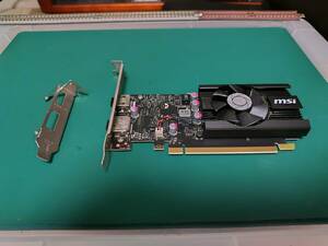 MSI GeForce GT1030 2G LP OC (NVIDIA GEFORCE GT1030/GDDR5 2GB/PCI-Express x16) 中古 ロープロファイル対応