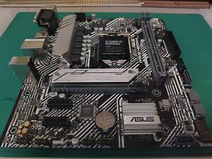 ASUS PRIME H510M-A (MicroATX/LGA1200/Intel H510) 中古 + DDR4-2666 4GB×2=8GB UMAX DCDDR4-2666-8GB HS 中古
