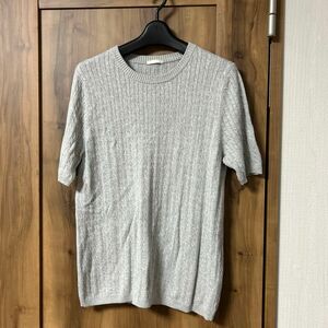 GU 半袖 カットソー ニット　XL