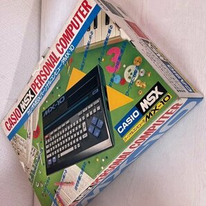 CASIO カシオ MSX 本体 MX-10 箱、コントローラ2個付き 動作確認済 プレイ可能の画像6